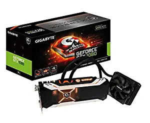Gigabyte GeForce GTX 1080 Xtreme Gaming Water Cooling Video Card (GV-N1080XTREME W-8GD)