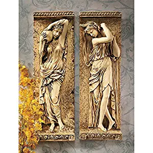 Design Toscano Water Maidens Wall Friezes (Set Includes: Dordogne and Seine)