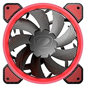 COUGAR Hydraulic Vortex LED 120 mm Cooling Fan (Fr 120 Red)