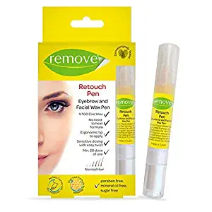 Eyebrow and Facial Hair Removal Wax Retouch and Shaping Pen by Remove (for Normal Hair)