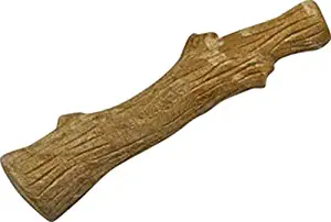 Petstages Dogwood Wooden Dog Chew Toy – Safe, Natural & Healthy Chewable Sticks - Tough Real Wood Chewing Stick for Dogs