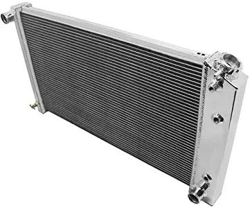 4 Row All Aluminum Replacement Radiator for Many GM Models: Buick, Cadillac, Chevy, Oldsmobile and Pontiac
