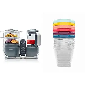 Duo Meal Station 6 in 1 Food Processor + Set of 6 Leak-Proof Bowls (8.5oz)