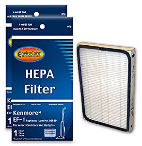 EnviroCare Replacement Vacuum Filters for Kenmore Vacuums Using The EF-1 Filter. 2 Filters