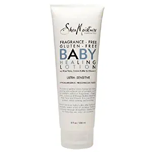 SheaMoisture Baby Healing Lotion, Fragrance Free 8 fl oz (236 ml)