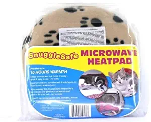 Snugglesafe Microwave Heat Pad | Microwaveable Heating Pad Lenric (2 Pack) | Microwavable Pet Warmer Pad, Animal Heating Pads