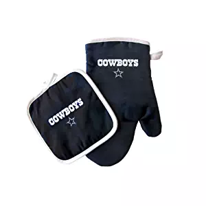 Dallas Cowboys NFL Oven Mitt and Pot Holder Set