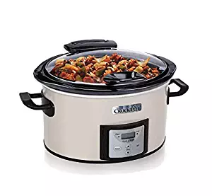 Crock-Pot 4 Quart Lift & Serve Hinged-Lid Slow Cooker Serves 4+ People