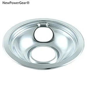 NewPowerGear Whirl pool 6-Inch Drip Pan Bowl Replacement For 6289468215 6289468890 6289468891 6289468892 6289468893 6289468894 6289477100 6289477120 6289477140 6289477160