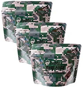 x (3 Pack) Military Leisure Emergency Rice Food Combat Ration MRE Bibimbap Beef