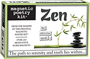 Magnetic Poetry - Zen Kit - Words for Refrigerator - Write Poems and Letters on The Fridge - Made in The USA