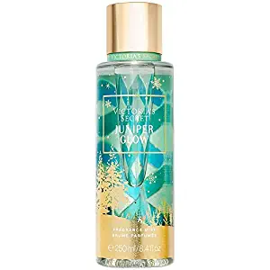 Victoria Secret JUNIPER GLOW Scents of Holiday Fragrance Mists 8.4 Fluid Ounce, 2019 Edition