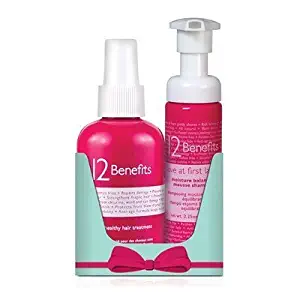 12 Benefits Healthy Hair Treatment 6 Oz. Shampoo 2 Oz Duo