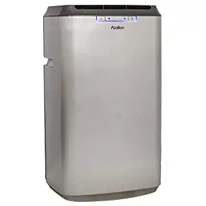 Avallon APAC120S Portable Air Conditioner with Dehumidifier and Fan for Rooms up to 425 Sq. Ft. with Remote Control - No Draining Required