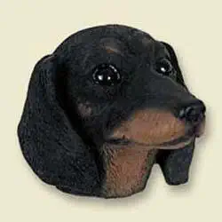 Conversation Concepts Black Dachshund Magnet