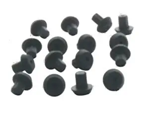 Rubber Grate Feet Kit for Bosch/Thermador 413552 - Stove Range Grates-16 Pack - New