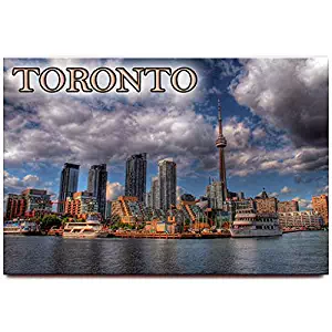 Toronto fridge magnet Canada travel souvenir