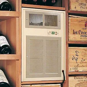 Breezaire WKL-4000 Wine Cellar Cooling Unit -Max Room Size = 1000 cu ft