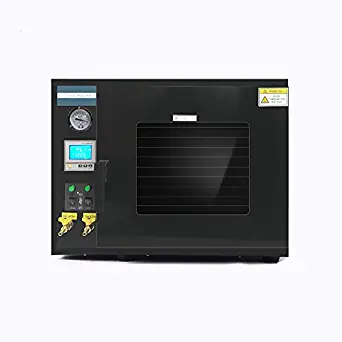 HNZXIB Vacuum Drying Oven 1.9 Cu Ft 55L Digital Heating Drying Oven Stainless Steel Vacuum Chamber,10 Shelves