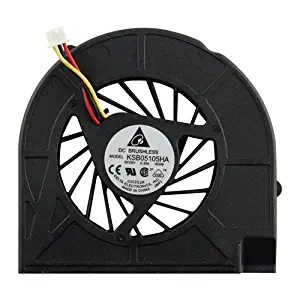 iiFix New CPU Cooling Fan Cooler For HP Compaq Presario G50 G60 CQ50 CQ60 G50-100 G60-100 G60-200 CQ50-100 CQ50-200 CQ60-100 CQ60-200, P/N: 486636-001 KSB05105HA-8G99
