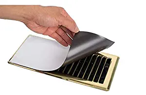 Magnetic Vent Cover - 5 Pack - Strong Hold! Save Money on Heating Bills! Won't Fall Off Ceilings or Walls. Covers Vents to redirect air Flow. Looks Great Against All Colors. Extremely Easy Install.