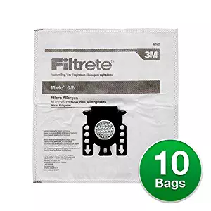 Miele G/N Synthetic Bags and Filters by Filtrete, 10 Bags and 4 Filters