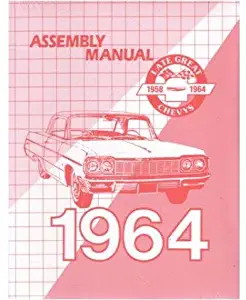 1964 Chevrolet Belaire Biscayne Impala Assembly Manual