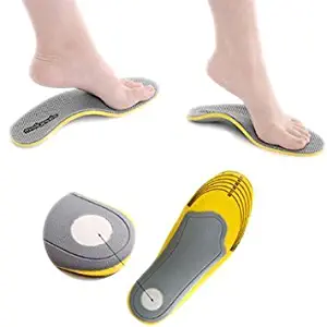 iBuy365 1 Pair Comfort Orthotic Arch Support Insoles for Sport Shoes and Work Boots Relief for Foot Pain Due to Flat Feet and Plantar Fasciitis(Women)