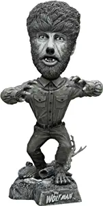 NECA Universal Monsters Wolfman Black & White Head Knocker