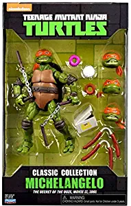 Teenage Mutant Ninja Turtles 6" Michelangelo with Extra Parts Classic Collection Figures