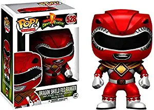 Funko Pop! Television Mighty Morphin Power Rangers Red Ranger #528 (Dragon Shield)