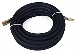 Raptor Blast 4000 PSI BLACK Wire Braid Pressure Washer Hose 100' w/ Couplers