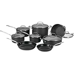 Cuisinart Chef's Classic Nonstick Hard-Anodized 14-Piece Cookware Set