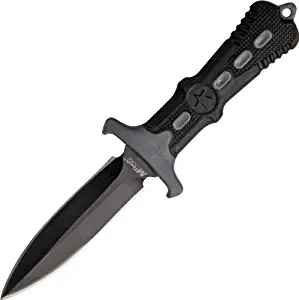 MTech USA MT-20-14 Series Fixed Blade Neck Knife, 6-1/2-Inch Overall