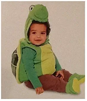 Plush TURTLE ~ INFANT COSTUME ~ SIZE 0-6 MONTHS