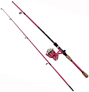 Okuma FNX-602-30PK Fin-Chaser Spinning Combo, 30 Reel Size, 1BB Bearings, 6' Length 2pc, 1/8-3/8 oz Lure Rate, Ambidextrous