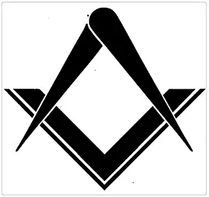 Freemason Masonic Square Compass Stonemasons Furniture & Decorations magnet fridge magnets
