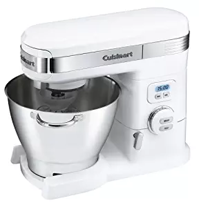 Cuisinart SM-55 5-1/2-Quart 12-Speed Stand Mixer, White