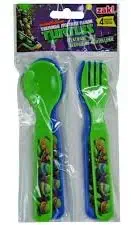 Teenage Mutant Ninja Turtles 4pc Fork & Spoon Set