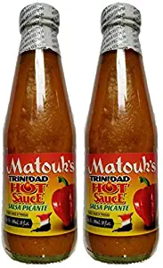 MATOUKS TRINIDAD HOT SAUCE - SALSA PICANTE 10 OZ 2pk