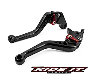 Short Brake Clutch Levers for KAWASAKI NINJA 250R 08-12, NINJA300R abs 13-18,NINJA 400R 2018,Z300 15-18,Z250/SL 16-17,Z125 pro 2017-2018,KLX125/D-TRACKER125 10-16,KLX250/D-TRACKER 08-16,KLX150S 09-13