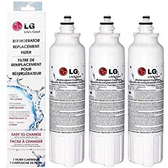 (3 Pack) ADQ73613401 - OEM Upgraded Replacement for LG Refrigerator Water Filter