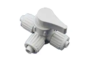 Flair-It 16910 Plastic 3 Way Valve, 0.5" Size