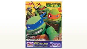 Fruit Shapes Fruit Snacks, Teenage Mutant Ninja Turtles, 8 Ounce (Pack of 6)