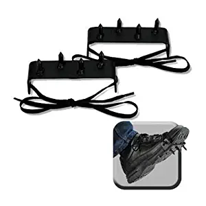 2 Pc. Ninja Gear Black Steel Foot Spikes Claw