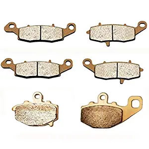 Volar Sintered HH Front & Rear Brake Pads for 2006-2015 Kawasaki Ninja 650R EX650