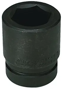 Wright Tool 8862 1-15/16-Inch with 1-Inch Drive 6 Point Standard Impact Socket