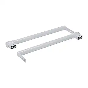 Whirlpool W10721895 Top Freezer Refrigerator Handle Kit, White