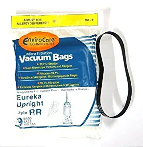 EnviroCare Eureka RR Micro Filtered Vacuum Bags (9 Bags & 1 R Belt)