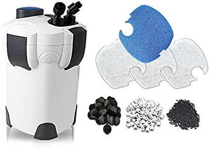 SunSun Hw304B 525GPH Pro Canister Filter Kit with 9-watt UV Sterilizer